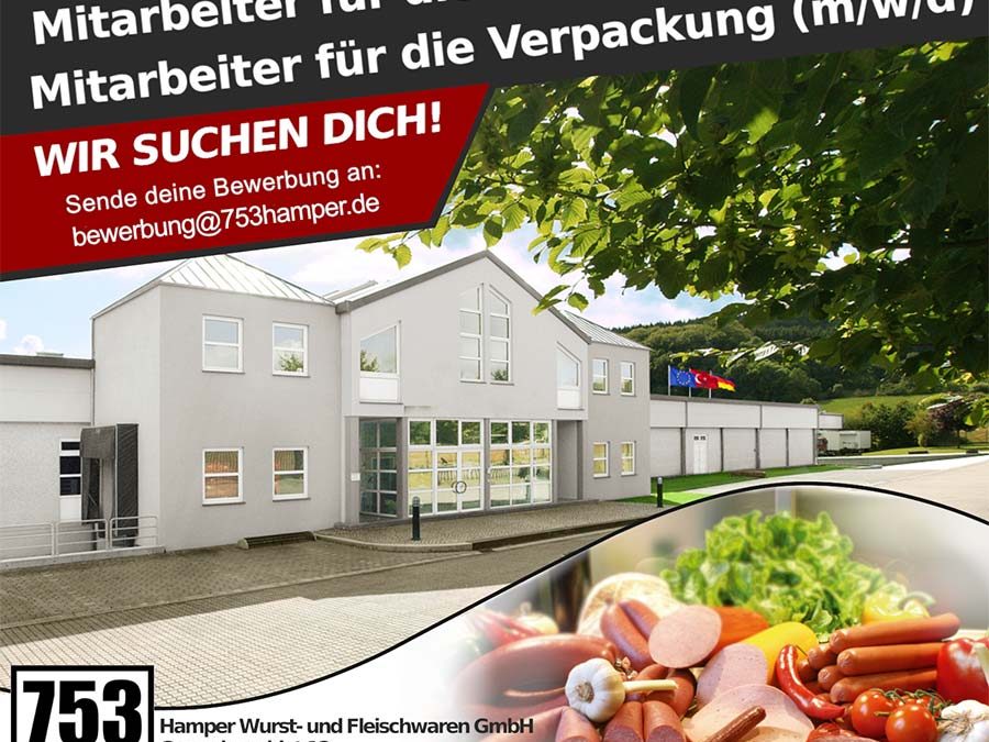 Gesucht! Das HAMPER-Team sucht Verstärkung